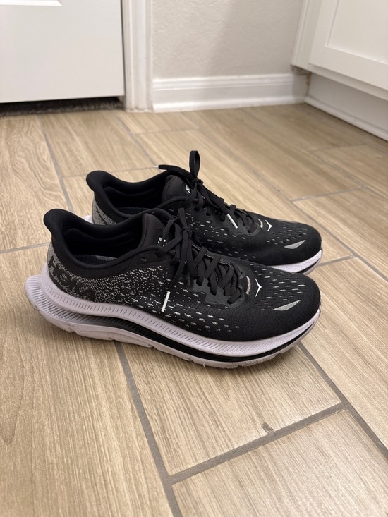 Hoka Other - Hoka Black and White Performance Running Shoes